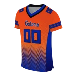 customized florida gators halftone sweep orange black jersey best selling