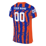 customized florida gators stripe splatter blue jersey best selling