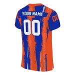 customized florida gators striped texture blue jersey best selling