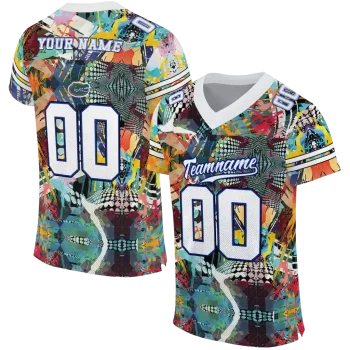 customized florida gators tribal face jersey best selling