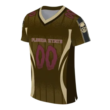 customized florida state seminoles dynamic dots gold jersey fashion forward