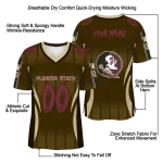 customized florida state seminoles dynamic dots gold jersey best selling