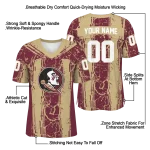 customized florida state seminoles rugged stripes garnet jersey best selling