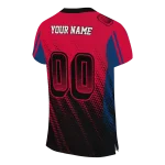 customized fresno state bulldogs halftone flow red black jersey best selling