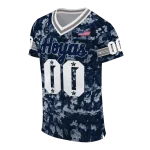 customized georgetown hoyas camouflage abstract blue jersey best selling