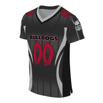 customized georgia bulldogs dynamic dots black jersey fashion forward
