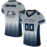 customized georgia southern eagles halftone sweep grey black jersey best selling