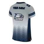 customized georgia southern eagles halftone sweep grey black jersey best selling