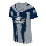 customized georgia southern eagles striped texture blue jersey best selling