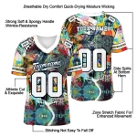 customized georgia southern eagles tribal face jersey best selling