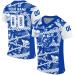 customized georgia state panthers camo shatter blue jersey best selling