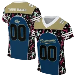 customized georgia tech yellow jackets brushstroke xs blue black jersey best selling