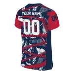 customized gonzaga bulldogs camo shatter blue jersey best selling