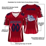 customized gonzaga bulldogs dynamic dots red jersey best selling