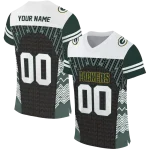 customized green bay packers tire arrows green black white jersey best selling