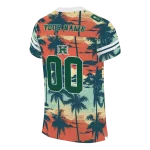 customized hawaii rainbow warriors horizon palm sunset jersey best selling