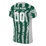 customized hawaii rainbow warriors stripe splatter green jersey best selling