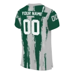 customized hawaii rainbow warriors striped texture green jersey best selling
