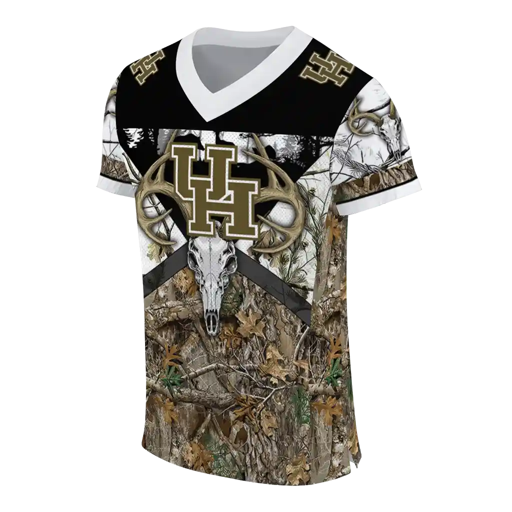 customized houston cougars antler skull camouflage hunting jersey fashion forward customized houston cougars antler skull camouflage hunting jersey fashion forward