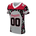 customized houston cougars brushstroke xs gray black jersey best selling