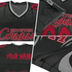 customized houston cougars dynamic dots gray jersey best selling