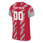 customized houston cougars stripe block red jersey best selling