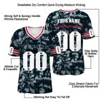 customized houston texans camouflage abstract blue jersey best selling