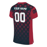 customized houston texans stacked rectangle blue jersey best selling