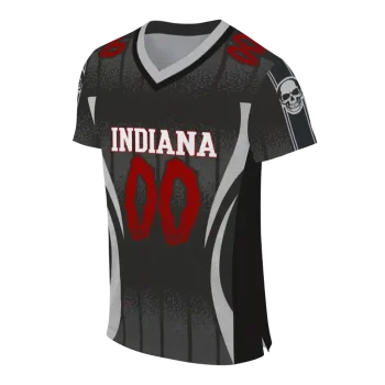 customized indiana hoosiers dynamic dots cream jersey fashion forward