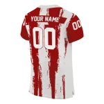 customized indiana hoosiers striped texture red jersey best selling