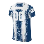 customized indianapolis colts rugged stripes blue jersey best selling