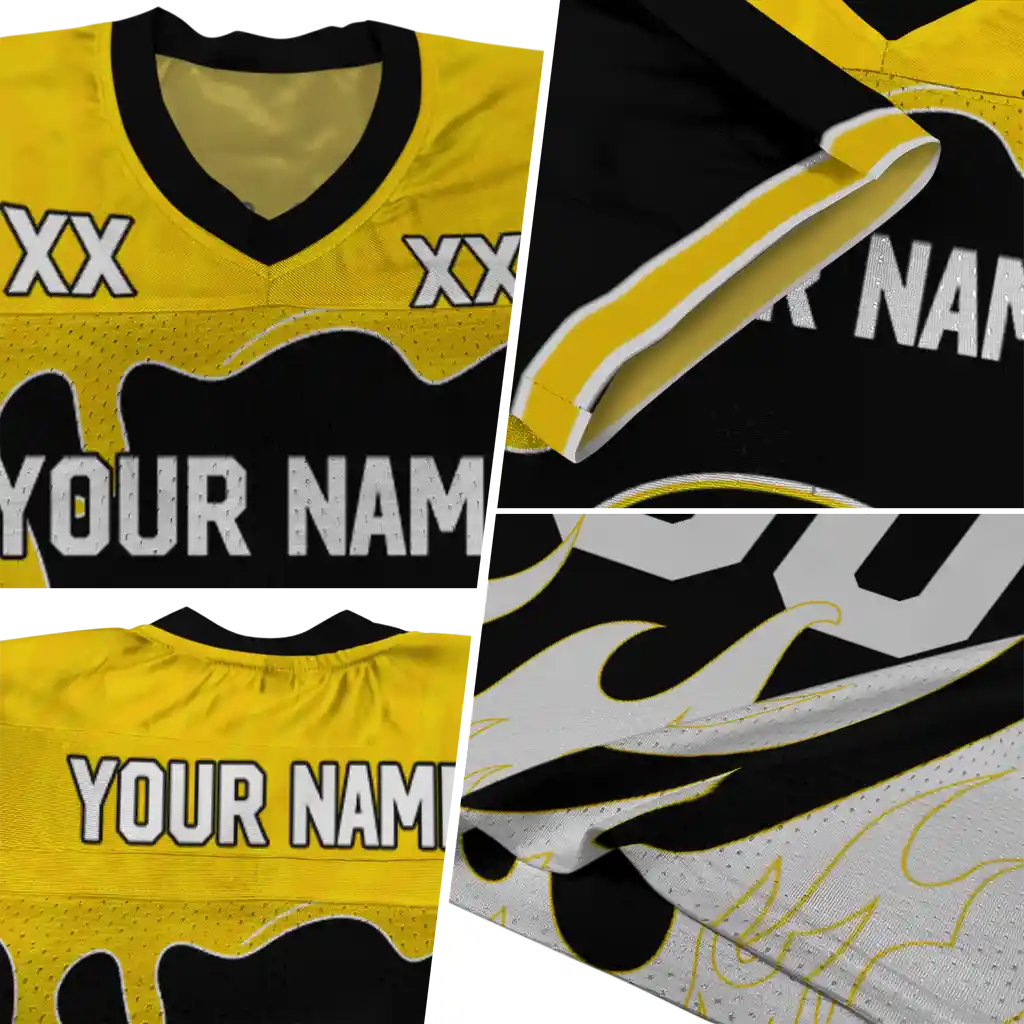 customized iowa hawkeyes dripping flames black white jersey new arrival customized iowa hawkeyes dripping flames black white jersey new arrival