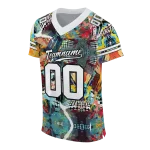 customized iowa hawkeyes tribal face jersey best selling