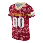 customized iowa state cyclones camouflage abstract red jersey best selling