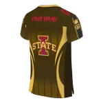customized iowa state cyclones dynamic dots gold jersey best selling