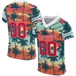 customized iowa state cyclones horizon palm sunset jersey best selling