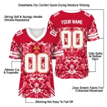 customized iowa state cyclones mirrored pattern red jersey best selling