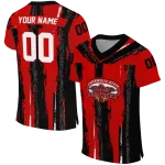 customized jacksonville state gamecocks striped texture red jersey best selling