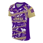 customized james madison dukes camo shatter purple jersey best selling