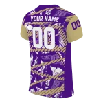 customized james madison dukes camo shatter purple jersey best selling