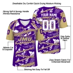 customized james madison dukes camo shatter purple jersey best selling