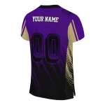 customized james madison dukes halftone flow purple black jersey best selling