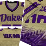 customized james madison dukes halftone sweep gold black jersey best selling