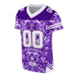customized james madison dukes mirrored pattern purple jersey best selling