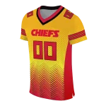 customized kansas city chiefs halftone sweep gold black jersey best selling