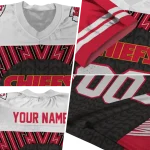 customized kansas city chiefs tire arrows red black white jersey best selling