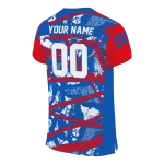 customized kansas jayhawks camo shatter blue jersey best selling