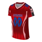 customized kansas jayhawks dynamic dots crimson jersey best selling