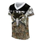 customized kansas state wildcats antler skull camouflage hunting jersey best selling