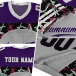 customized kansas state wildcats brushstroke xs grey black jersey best selling